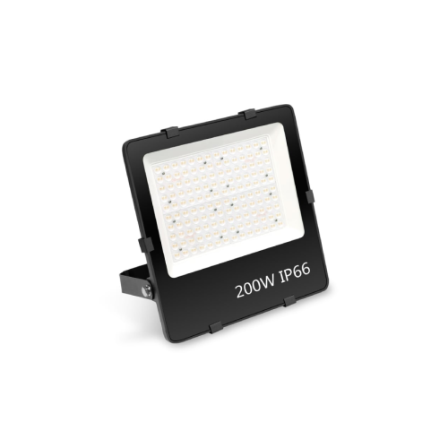 Kraftig riktad belysning för arbetsytor och säkerhet.