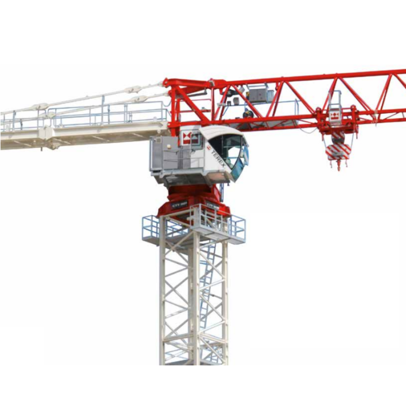 Tornkran för större byggprojekt med höga krav på lyftkapacitet och precision.