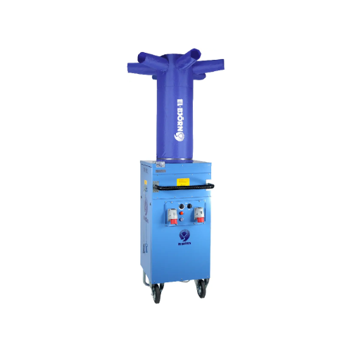 Högkapacitets elvärmare för större byggytor.