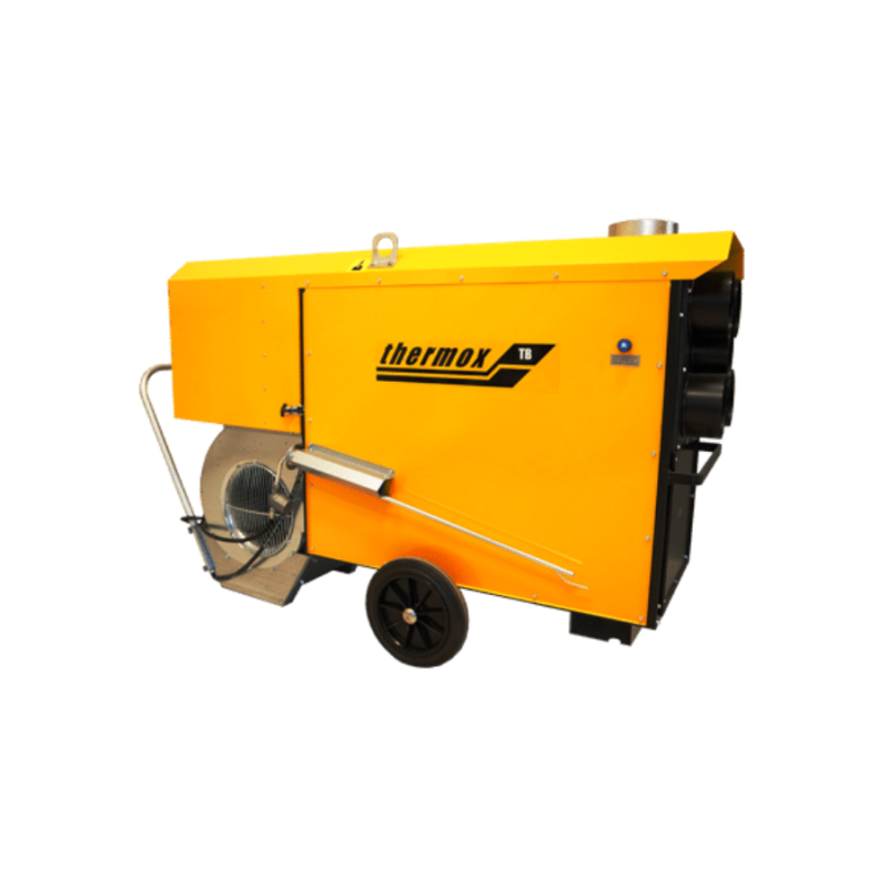 Gasoleldad byggtork för snabb och effektiv uttorkning.