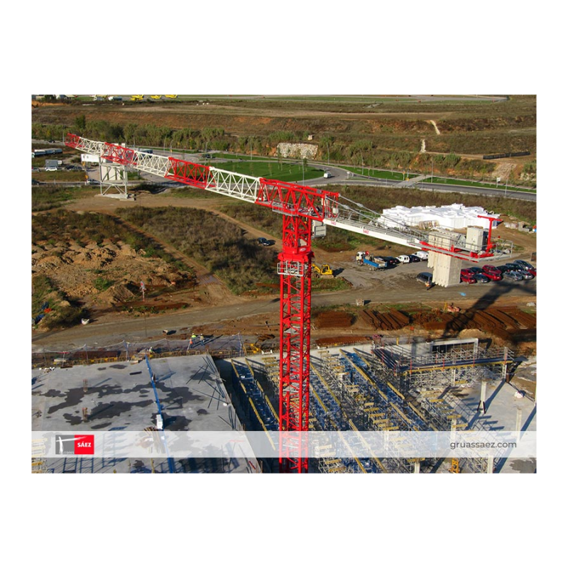 Tornkran anpassad för urbana miljöer och projekt med begränsat utrymme.