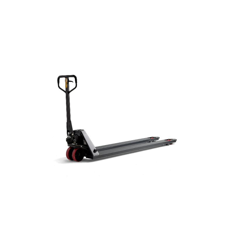 Manuell palldragare för enkel och säker hantering av pallgods.