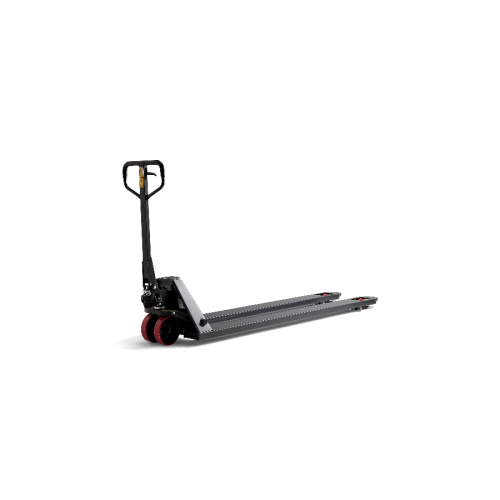 Manuell palldragare för enkel och säker hantering av pallgods.