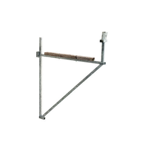 Arm för hängbrygga i hörn