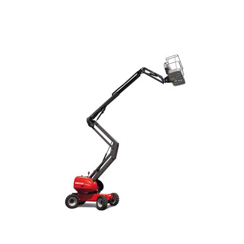 Smidig och mångsidig bomlift för arbete på medelhöga höjder. Lämplig för bygg, underhåll och installationsarbeten där god räckvidd och precision krävs.