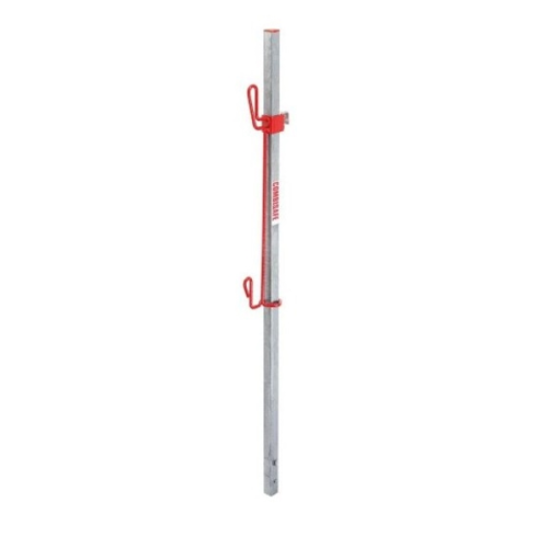 Handrail post with Quiclox quick release.