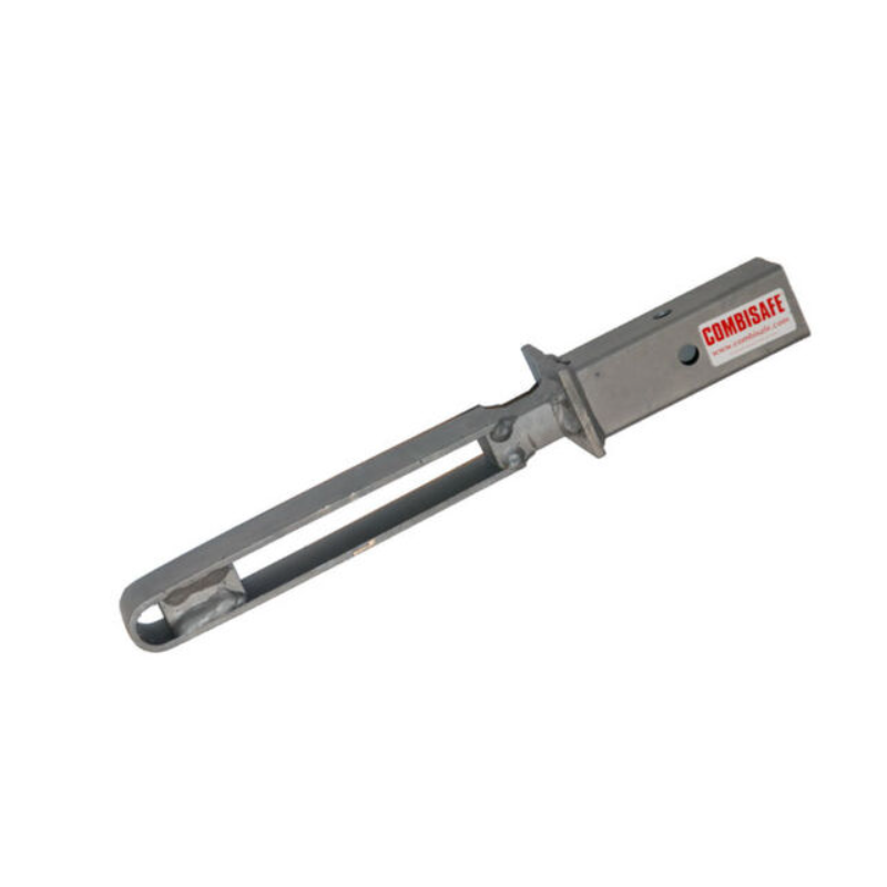 The Combisafe Combitrapp 1201 is a specially designed bracket for temporary guardrails in stairways, stairwells, and on vertical slab edges.