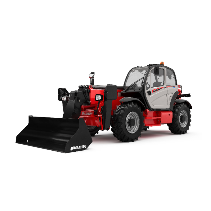 Teleskoplastare med 14 meters lyfthöjd och lyftkapacitet på 4 ton för större lyftbehov.