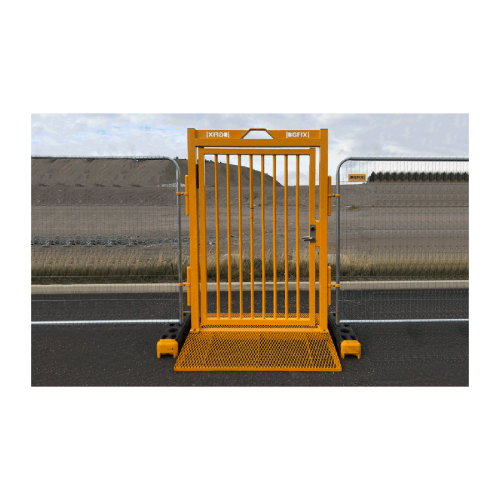 Gånggrind för kontrollerad passage.