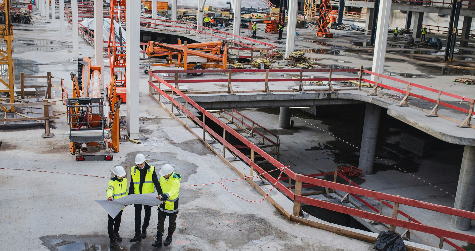 Bodar, etablering och containrar