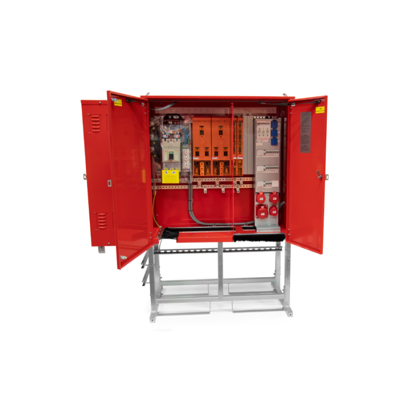 Elcentral för medelstora etableringar med krav på stabil och säker strömförsörjning.