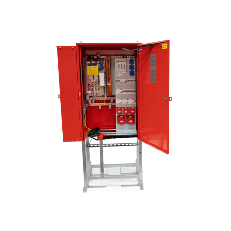 Elskåp för mindre byggprojekt och tillfälliga installationer.