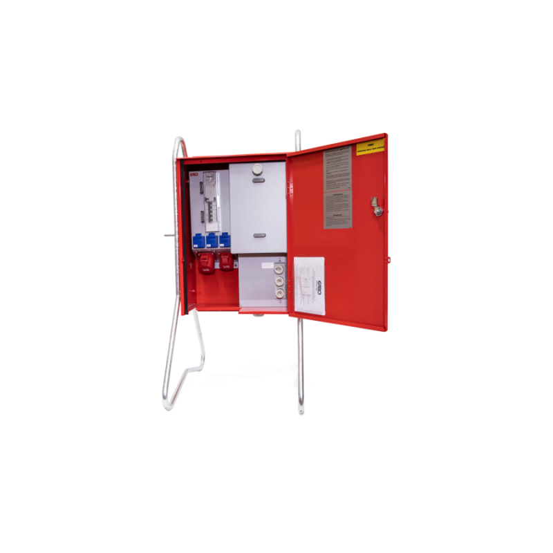 Liten elcentral för begränsade och tillfälliga elbehov.