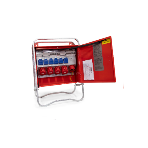 Portabel undercentral för enklare elförsörjning.