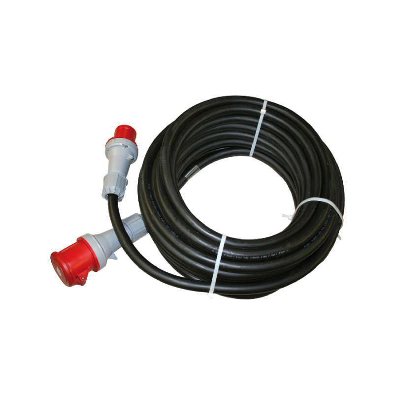 Extension cable for construction power with high load.